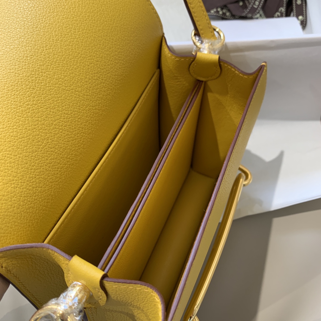 에르메스 룰리스18 옐로우 금장 에버컬러